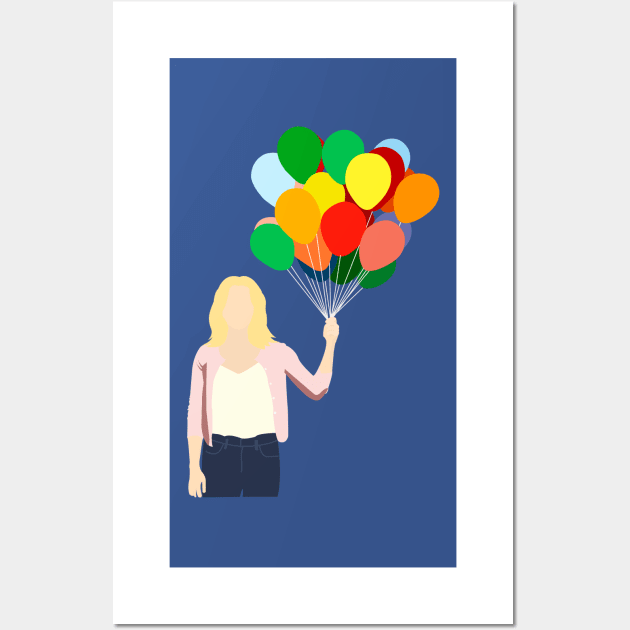 Eleanor with Balloons Wall Art by simonescha